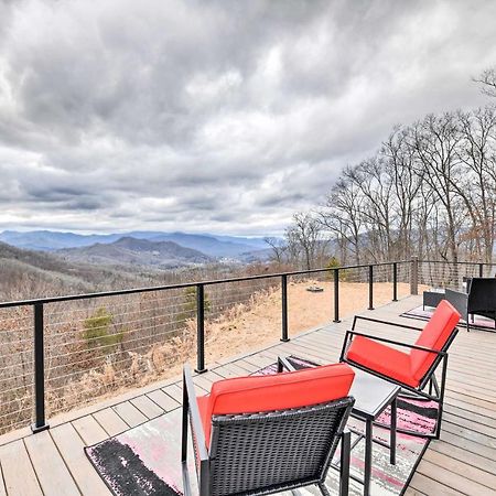 Scenic Hillside Cabin In Sylva With Hot Tub And Views! Eksteriør billede